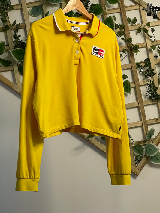 Polo crop Tommy Hilfiger donna tg L
